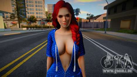 DOA Mila - Loose Fluffy Parka LV pour GTA San Andreas