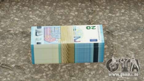 Realistic Banknote Euro 20