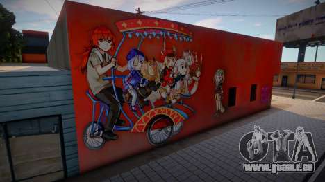 Genshin Impact Mural Odong Odong Teyvat pour GTA San Andreas