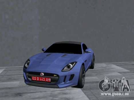 Jaguar F Type R für GTA San Andreas