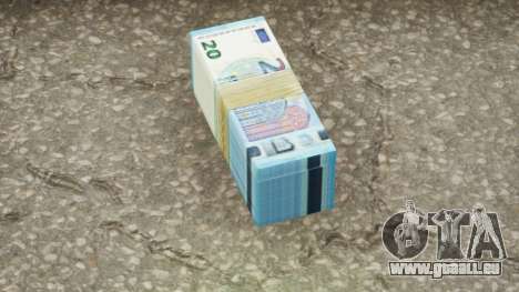 Realistic Banknote Euro 20