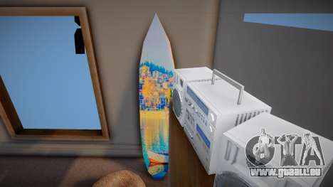 Macedonian Lakes Surfboards (HQ 1024x1024) für GTA San Andreas