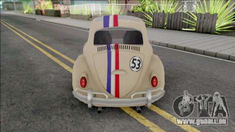 Volkswagen Beetle Herbie [VehFuncs] pour GTA San Andreas