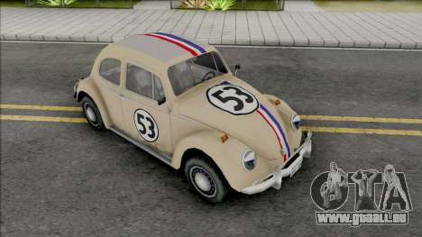 Volkswagen Beetle Herbie [VehFuncs] für GTA San Andreas