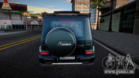 Mercedes-Benz G63 AMG (Briliant) pour GTA San Andreas