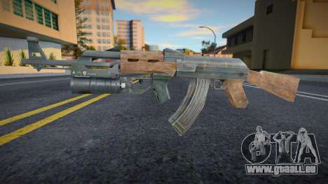 AK-47 mit Unterlaufgranatwerfer für GTA San Andreas