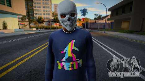 GangSkull Skin pour GTA San Andreas