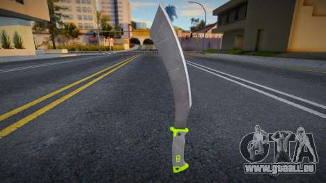 Knife Parang GERBER Green pour GTA San Andreas