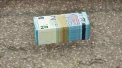 Realistic Banknote Euro 20 für GTA San Andreas Definitive Edition