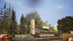 Realistic Industrial Chimney In Montgomery für GTA San Andreas Definitive Edition