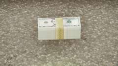 Realistic Banknote Dollar 5 für GTA San Andreas Definitive Edition