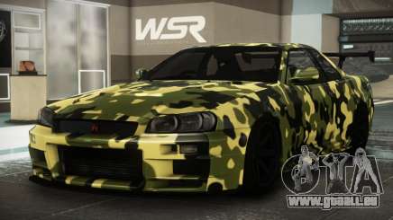 Nissan Skyline R34 GTR V-Spec II S6 pour GTA 4