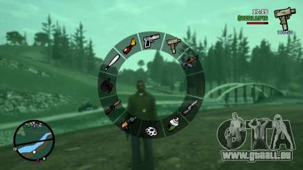 Realistic Classic Weapons Icon Colors pour GTA San Andreas Definitive Edition