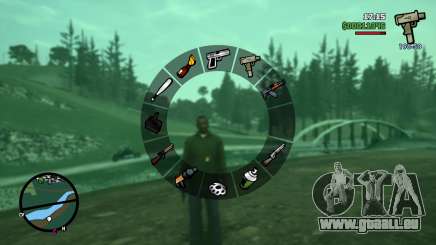 Realistic Classic Weapons Icon Colors für GTA San Andreas Definitive Edition