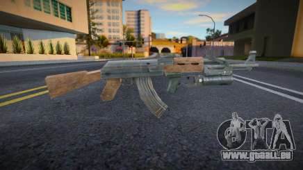 AK-47 avec lance-grenades sous-barillet pour GTA San Andreas