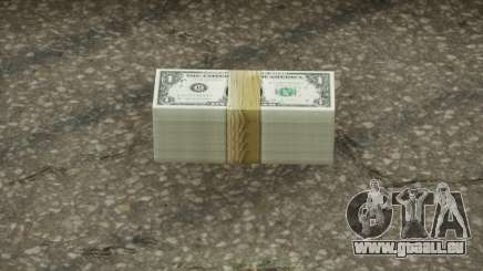 Realistic Banknote Dollar 1 für GTA San Andreas Definitive Edition