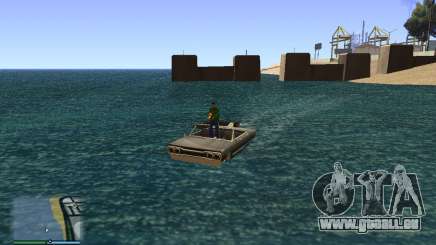 Savane flottante pour GTA San Andreas
