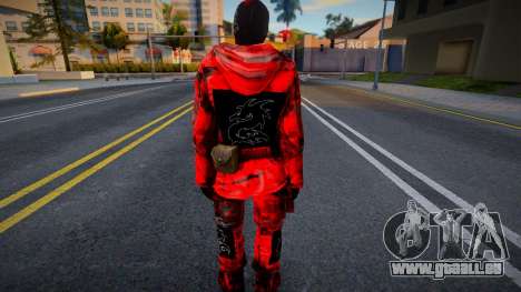 Arctique de Counter-Strike Source Red Black Drag pour GTA San Andreas