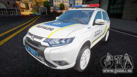 Mitsubishi Outlander Patrouille Police de l’Ukra pour GTA San Andreas