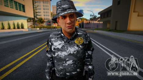 Soldat aus Fuerza Única Jalisco v4 für GTA San Andreas