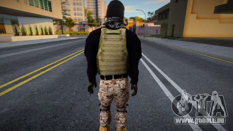 Mexikanischer Soldat v1 für GTA San Andreas