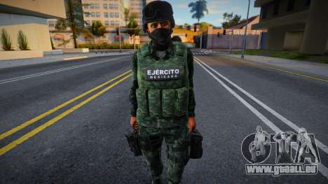Elemento Del Ejercito Mexicano v3 pour GTA San Andreas