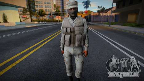 Mexikanischer Soldat (Wüstentarnung) v2 für GTA San Andreas