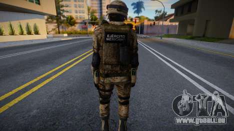 Mexikanische Armee (braune Version) für GTA San Andreas