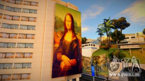 Mona Lisa Billboard für GTA San Andreas