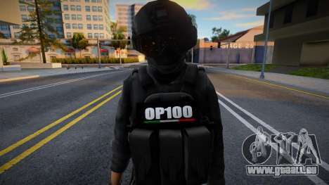 Mexikanischer Soldat aus OP100 für GTA San Andreas