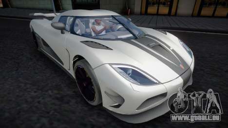 Koenigsegg Agera R (Rage) pour GTA San Andreas