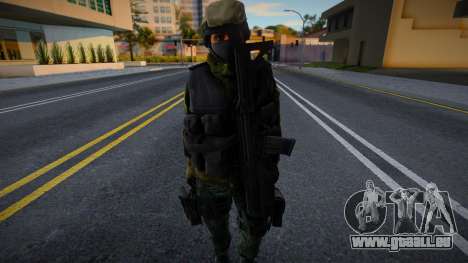 Mexikanischer Soldat v4 für GTA San Andreas