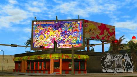 Precure Billboard pour GTA Vice City