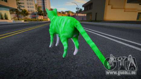 Grüne Katze für GTA San Andreas