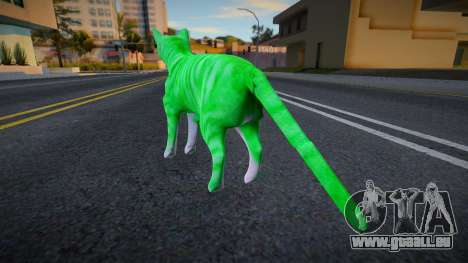 Chat vert pour GTA San Andreas