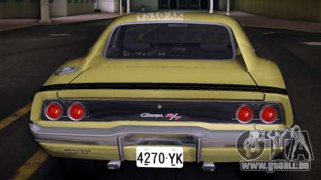 Dodge Charger 440 RT 1968 (MT) v1 pour GTA Vice City