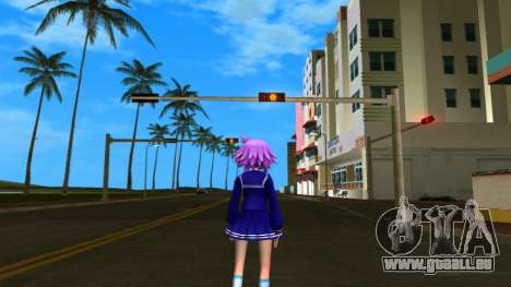 Neptune (School Uniform) from Hyperdimension Nep pour GTA Vice City