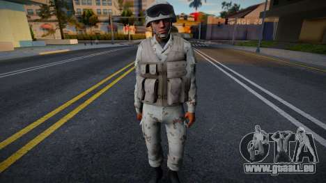 Mexikanischer Soldat (Wüstentarnung) v4 für GTA San Andreas