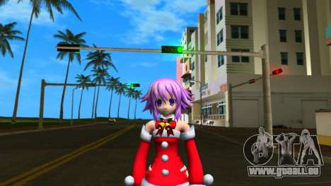 Neptune (Xmas Outfit) from Hyperdimension Neptun für GTA Vice City