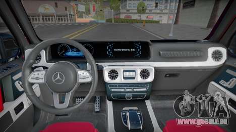 Mercedes-Benz G63 en version électrique pour GTA San Andreas