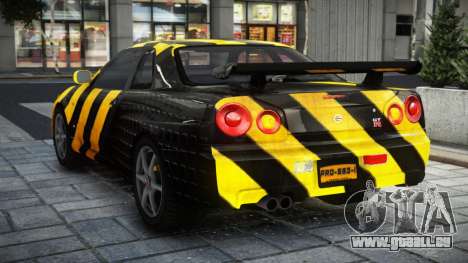 Nissan Skyline R34 GT-R V-Spec II Nur S8 pour GTA 4