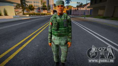 Soldat Skin aus der mexikanischen Armee v1 für GTA San Andreas