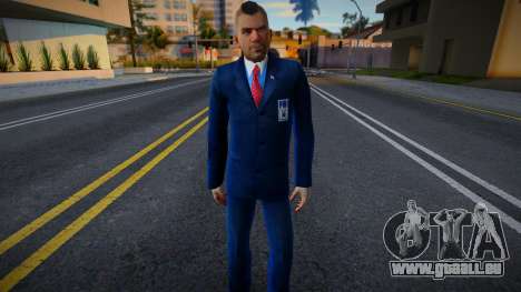 Soup FBI Blue Costume für GTA San Andreas