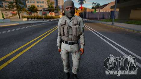 Soldat mexicain (Camouflage du désert) v1 pour GTA San Andreas