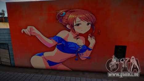 Miyu Mifune Cursed Mural für GTA San Andreas