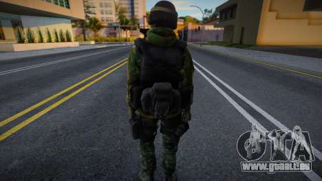 Mexikanischer Soldat v4 für GTA San Andreas