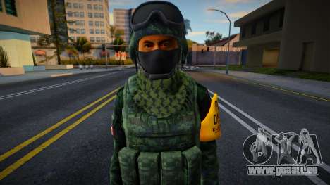 Soldat Skin von der mexikanischen Armee v2 für GTA San Andreas