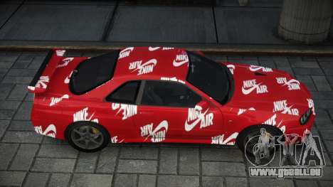 Nissan Skyline R34 GT-R V-Spec II Nur S6 pour GTA 4