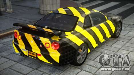 Nissan Skyline R34 GT-R V-Spec II Nur S8 pour GTA 4