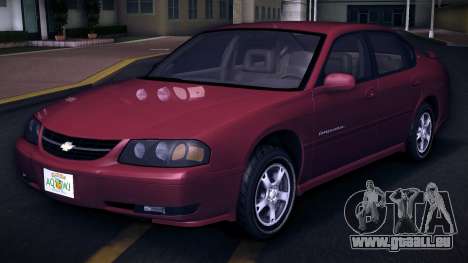 Chevrolet Impala LS 2003 (Spoiler) pour GTA Vice City